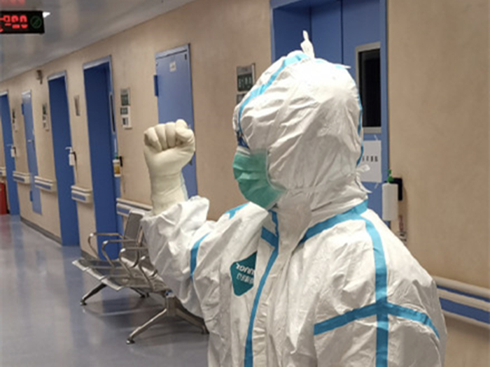 【廣西貴港】世界衛(wèi)生日，致敬醫(yī)護，勞恩防撞扶手一路隨行