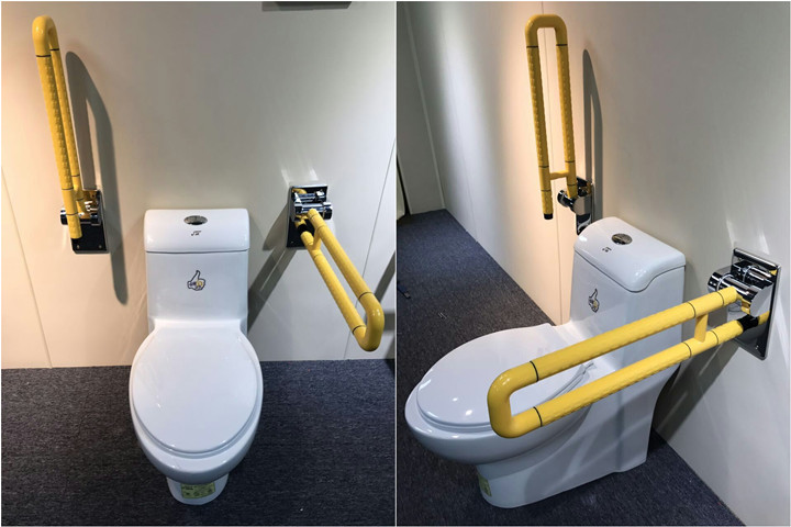 無障礙衛(wèi)生間扶手需要被安裝在哪些地方呢？