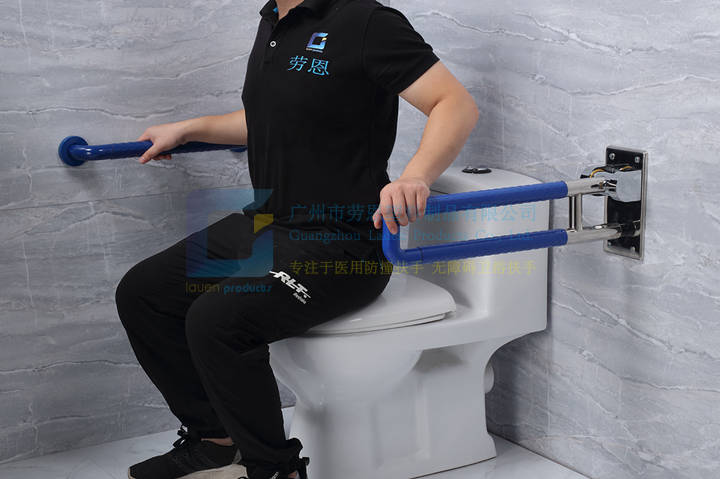 安全衛(wèi)浴設備-衛(wèi)生家老人助力扶手，折疊沐浴凳 (4)