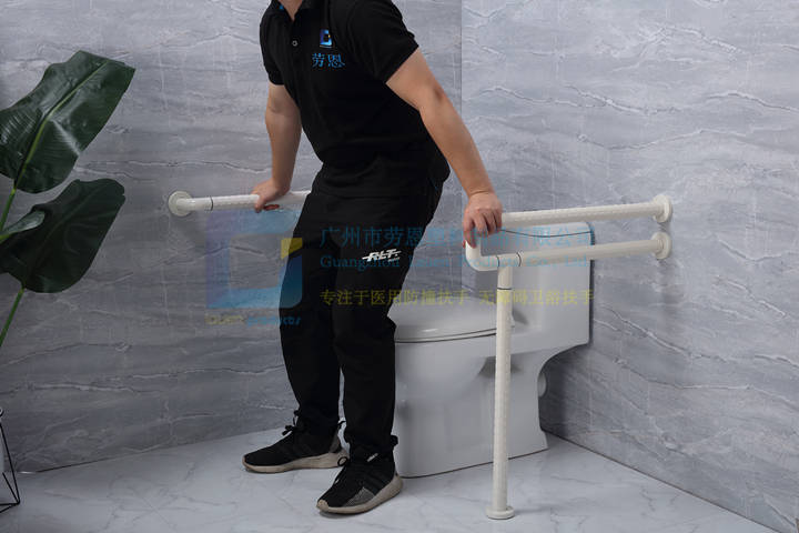 安全衛(wèi)浴設備-衛(wèi)生家老人助力扶手，折疊沐浴凳 (3)