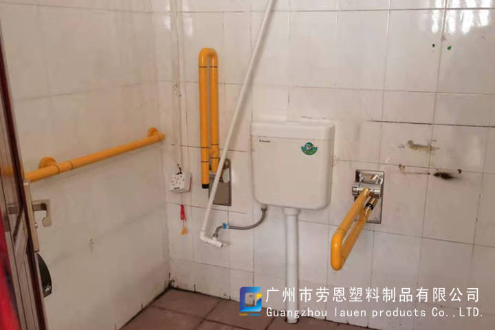 2021.10.26佛山市順德杏壇敬老院樹脂護欄尼龍扶手安裝0 (4)