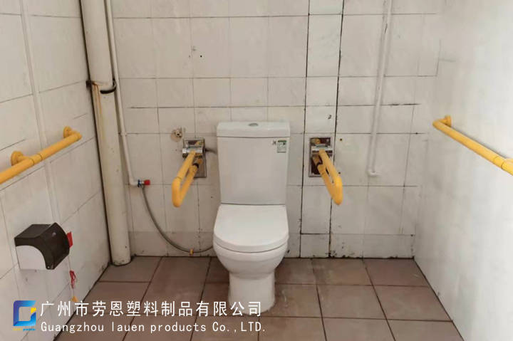 2021.10.26佛山市順德杏壇敬老院樹脂護欄尼龍扶手安裝0 (5)