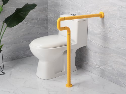 衛(wèi)生間扶手-黃色老人安全助力扶手桿無障礙扶手輔助起立半U型坐便器扶手 衛(wèi)生間扶手-黃色老人安全助力扶手桿無障礙扶手輔助起立半U型坐便器扶手