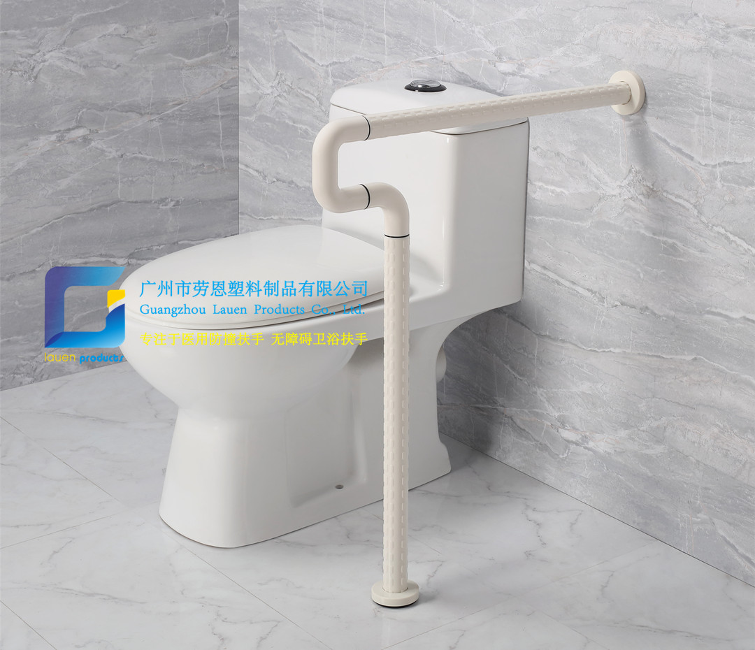 衛(wèi)生間扶手-白色半U(xiǎn)型扶手老人安全助力扶手桿無障礙扶手輔助起立衛(wèi)生間坐便器扶手
