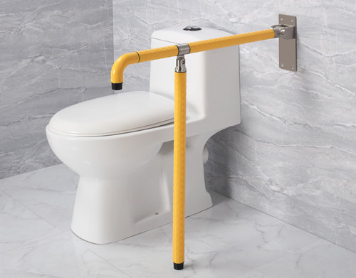 衛(wèi)生間扶手-黃色新款T型上翻扶手帶不銹鋼光面小底板簡(jiǎn)單力學(xué)扶手無(wú)障礙老人安全助力扶手桿 衛(wèi)生間扶手-黃色新款T型上翻扶手帶不銹鋼光面小底板簡(jiǎn)單力學(xué)扶手無(wú)障礙老人安全助力扶手桿